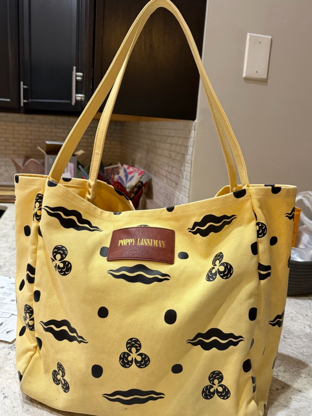 POPPY LISSIMAN POLANCO CANVAS TOTE IN COURAGE